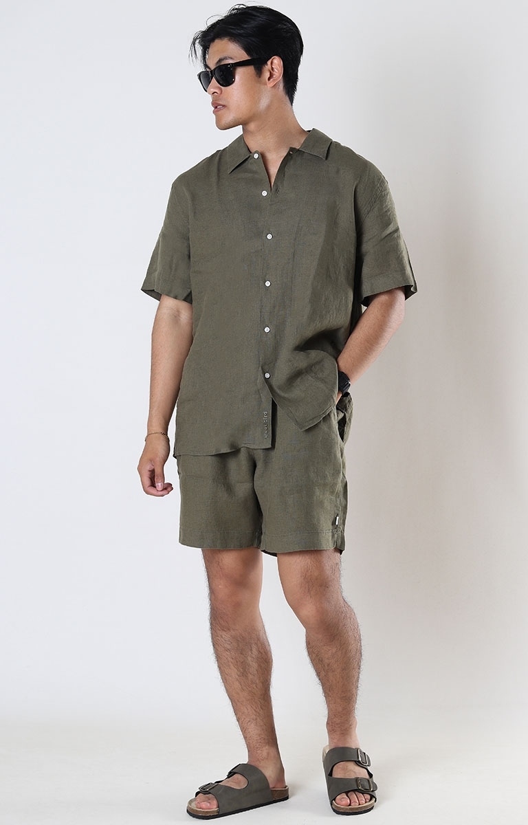 Woodbird Linen Khaki