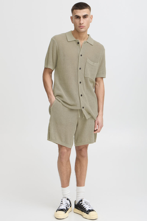 Solid Petri Knit Vetiver