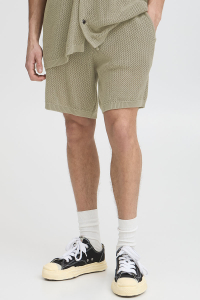 Solid Petri Knit Shorts Vetiver