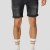 Clean Cut Copenhagen Chris Stretch Shorts 5002  Dark Grey Denim