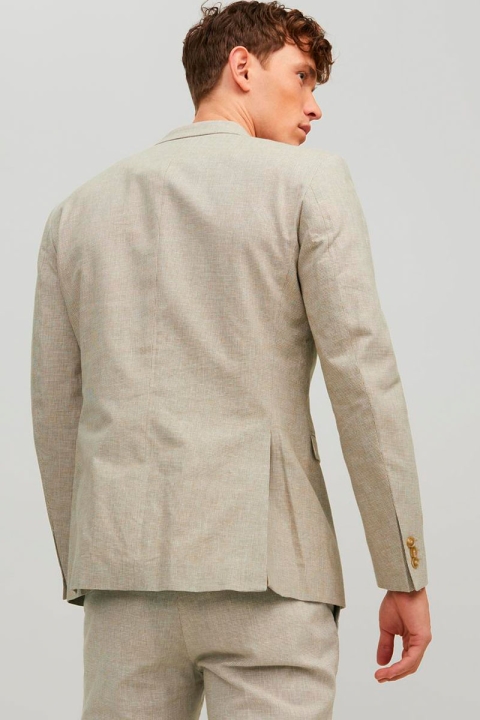 Jack & Jones Riviera Linen Blazer Petrified Oak