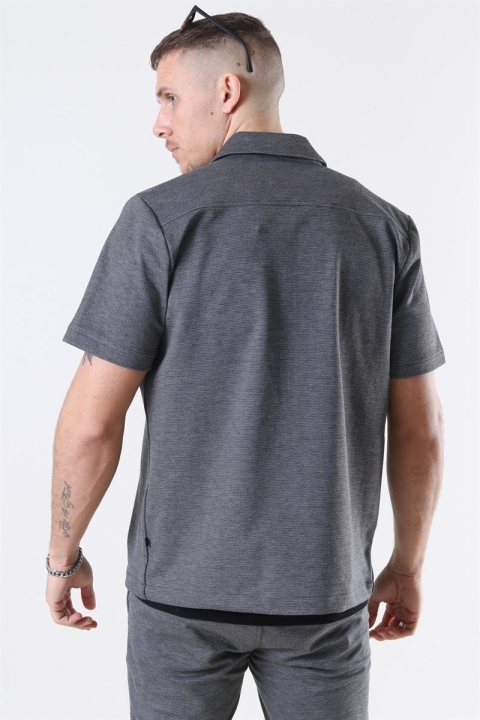 Clean Cut Arrow Overhemd S/S Dark Grey