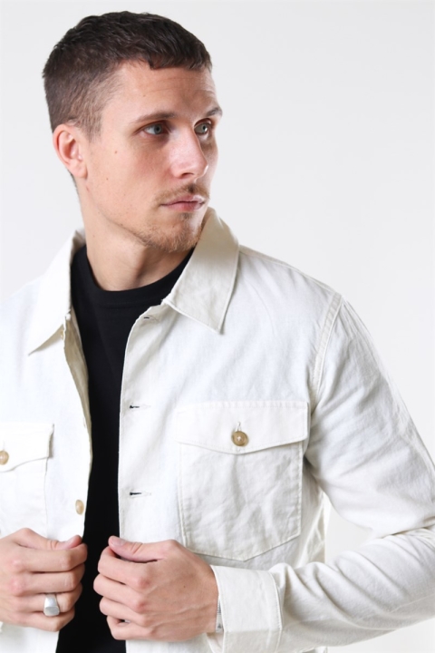 Selected East Linen Overshirt TKloktledove