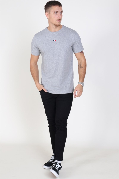 Les Deux Flag T-shirt Grey Melange