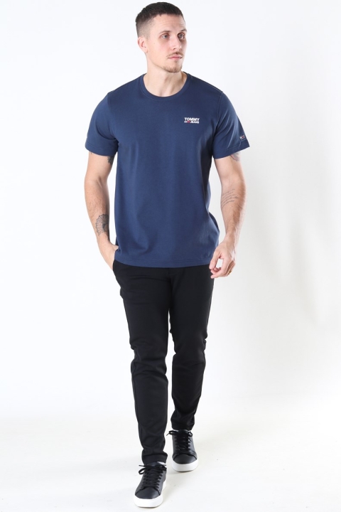 Tommy Jeans Regular Corp Logo T-shirt Twilligt Navy