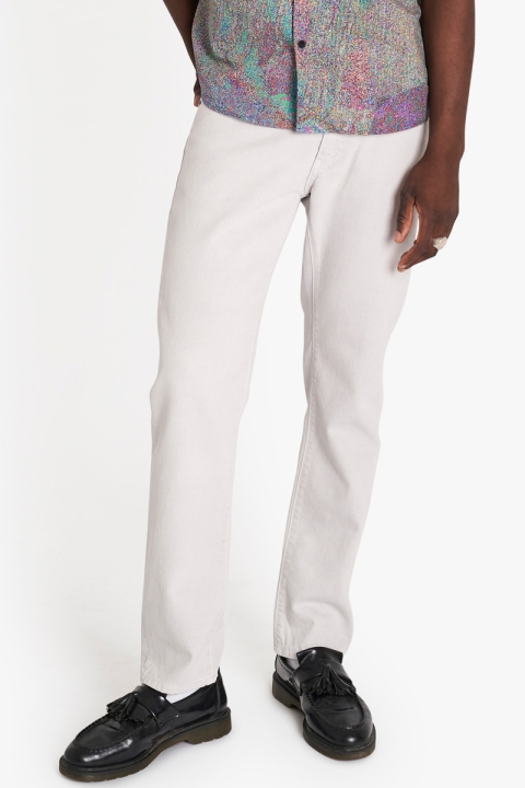 Woodbird Doc Twill Pants Light Grey