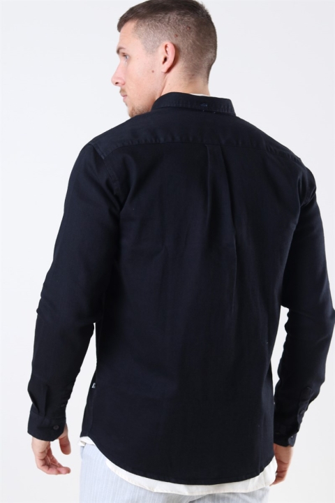 Kronstadt Johan Denim Overhemd Black