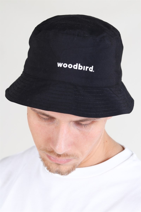 Woodbird Wuang Hoed Black