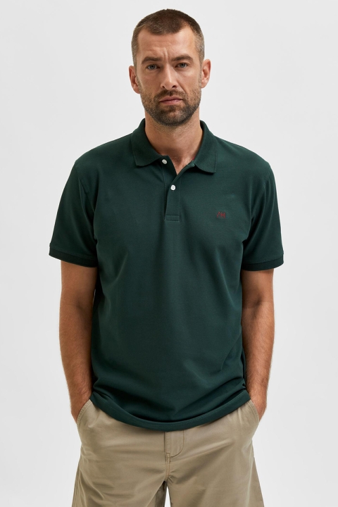 Selected SLHAZE SS POLO W NOOS Trekking Green