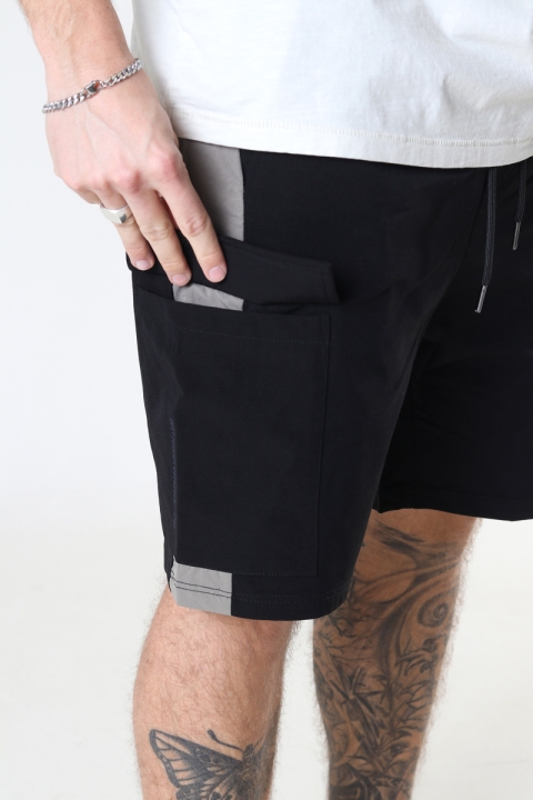 Just Junkies Oliver Shorts 001 - Black