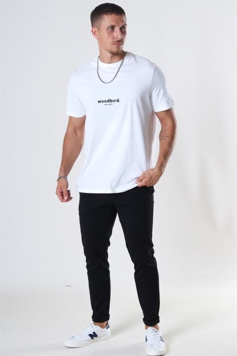 WoodBird OKlok Box Jubi T-shirt White