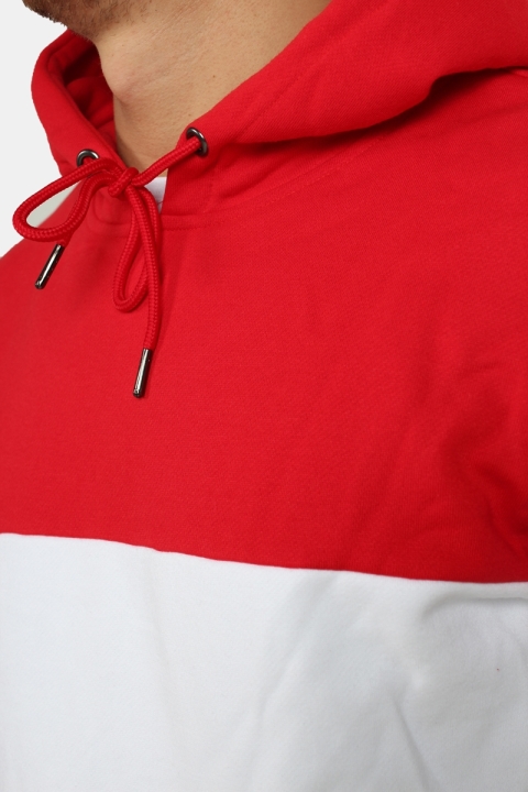 Klokban Classics TB1870 Hoody Fire Red/White/Navy