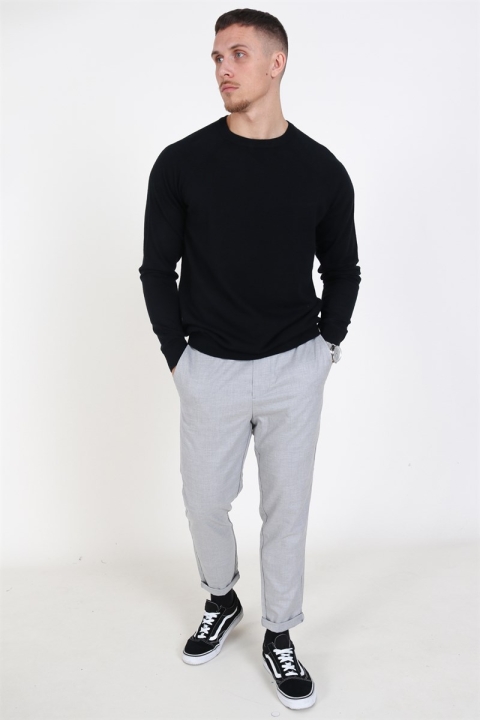 Only & Sons Mikkel Soft Crew Raglan Breien Black