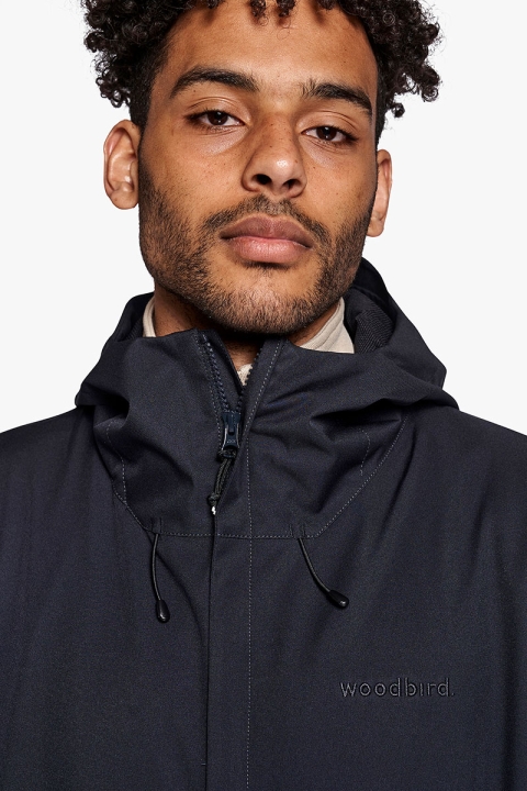 Woodbird Mats Frenzy Jacket Navy