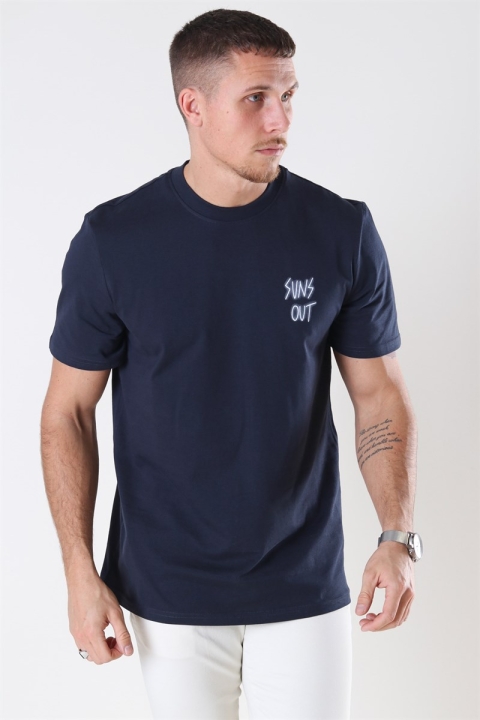 Only & Sons Kian T-shirt Dark Navy