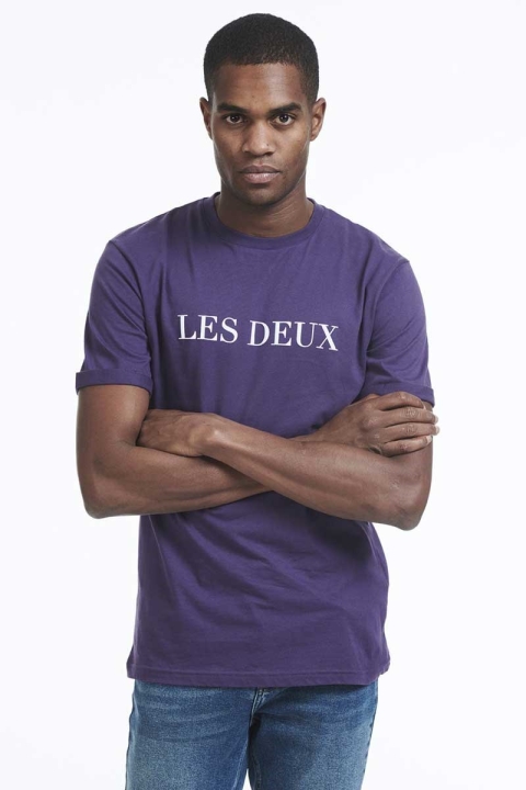 Les Deux T-shirt Dark PKlokple White