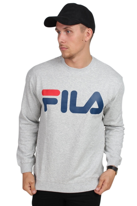 Fila Classic Logo Sweat Light Grey