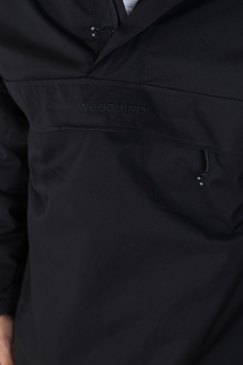 Woodbird Frenzy Anorak Jas Black