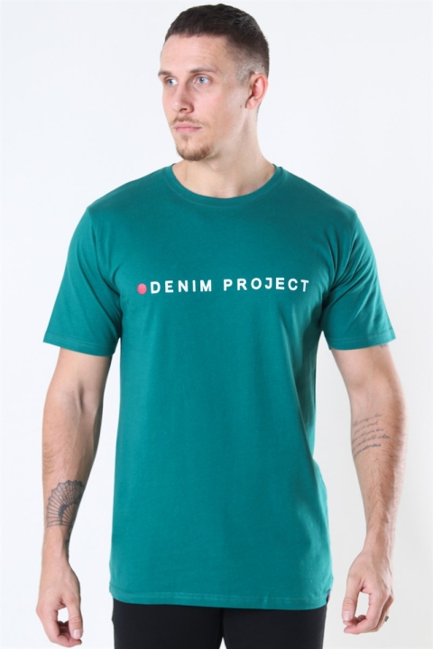 Denim Project Logo Tee Bottle Green