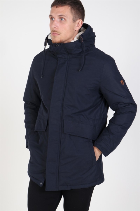 Jack & Jones Wetford Parka Jas Dark Navy