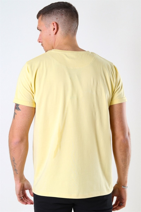Basic Organic T-shirt Pastel Yellow