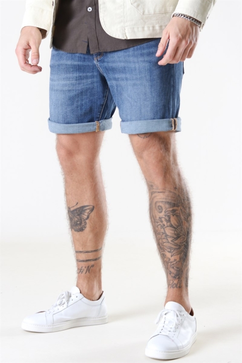 Selected Alex 329 Blue Shorts Medium Blue Denim