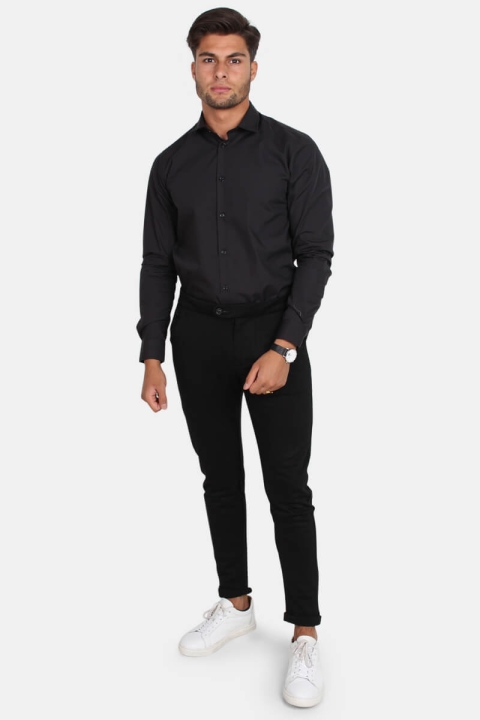 Tailored & Originals York Overhemd Black