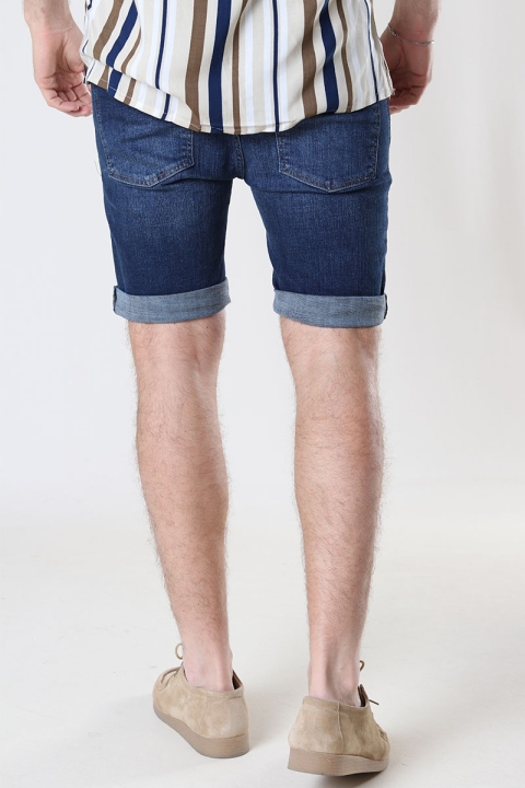 Just Junkies Mike Shorts Deep Blue 842 Deep Blue