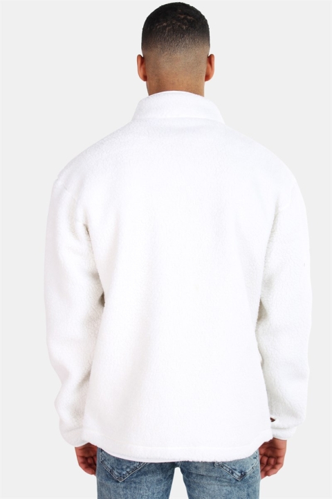 Sweet SKTBS Sherpa Zip Sweat Off White