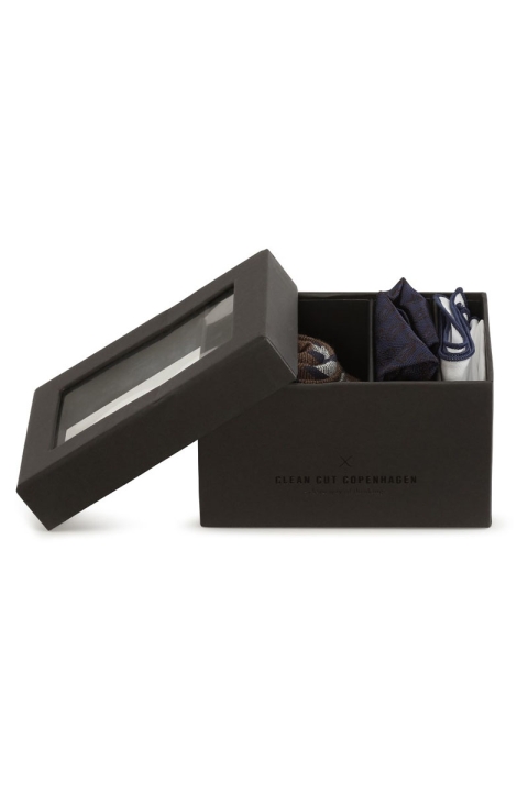 Clean Cut Copenhagen Tie & Hankie Box Combo 1