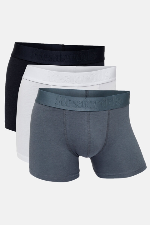 Resteröds Bambu 3-Pack Gunnar Boxers Black/White/Grey