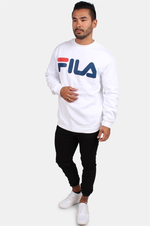 Fila Classic Logo Sweat Bright White