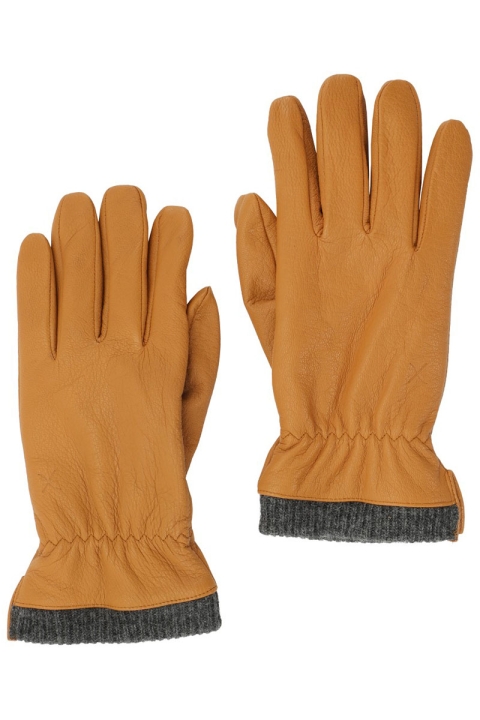 Clean Cut Copenhagen Stephen Leather Gloves Cognac