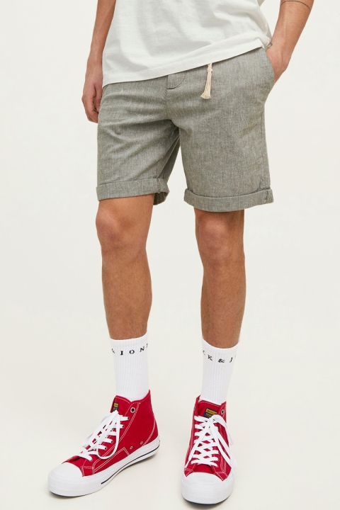 Jack & Jones JPSTSKY JJLINEN SHORTS AKM SN Dusty Olive