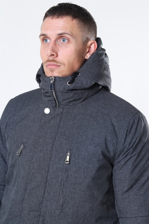 Jeff Anders Parka Jas Charcoal Mix