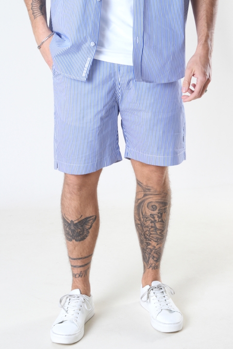 Woodbird Bommy Milk Shorts Light Blue