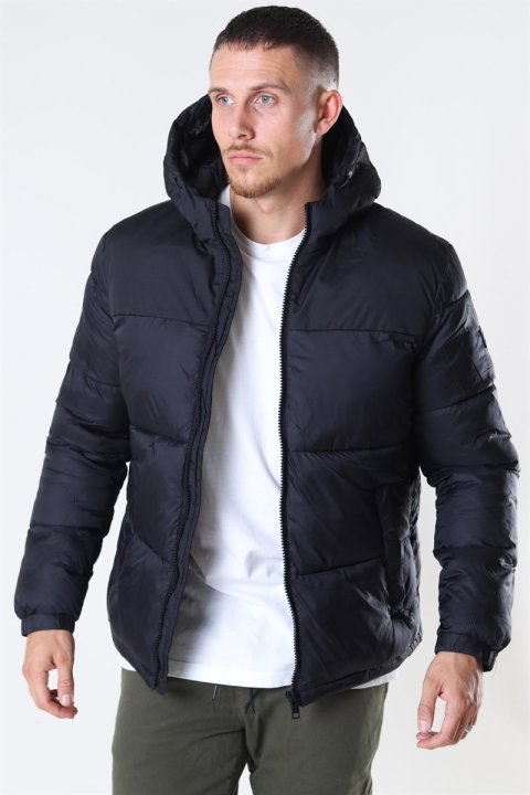 Jack & Jones Drew Puffer Jas Black