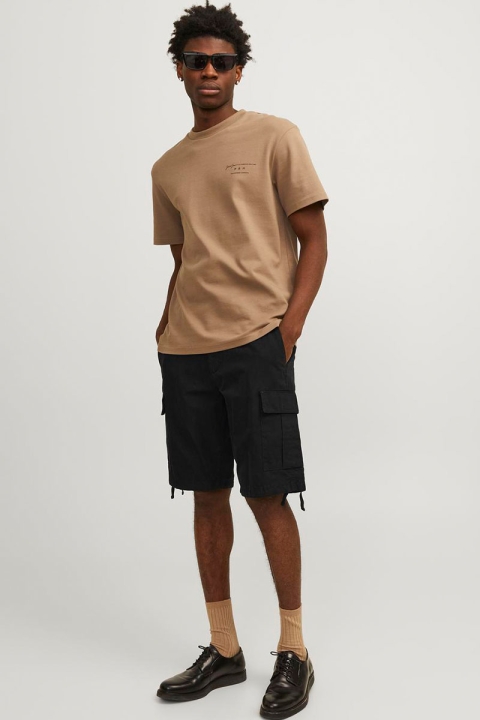 Jack & Jones Cole Barkley Cargo Shorts Black