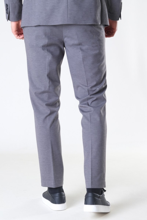 Selected Slim Jim Flex Broek Light Grey Melange