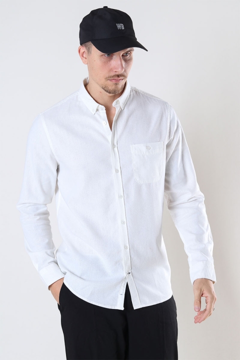 Kronstadt Johan Linen shirt Off White