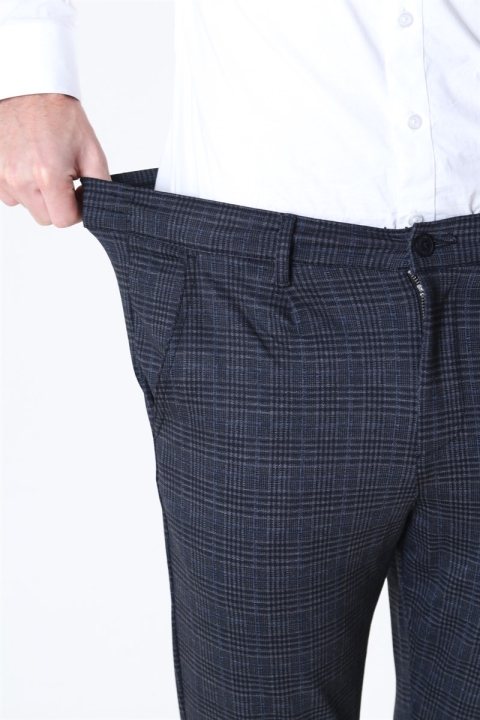 Kronstadt Club Texture Pants Black/Grey