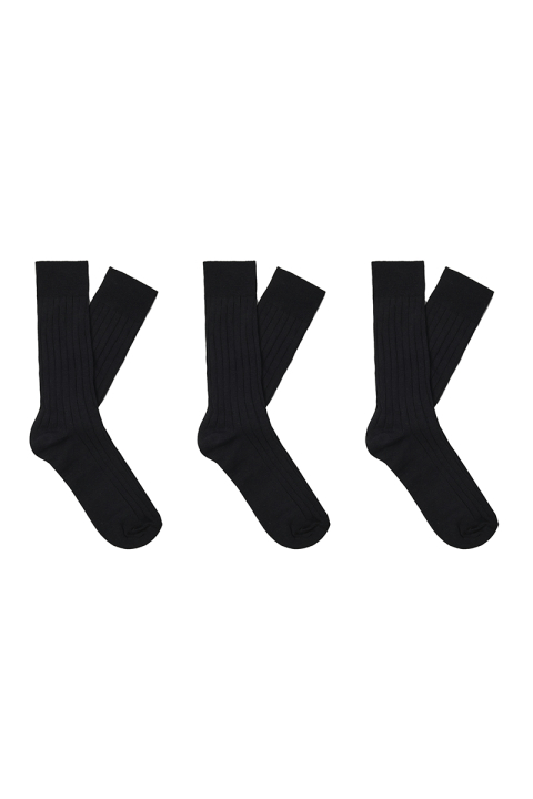 Selected Philip 3-Pack Sock Black