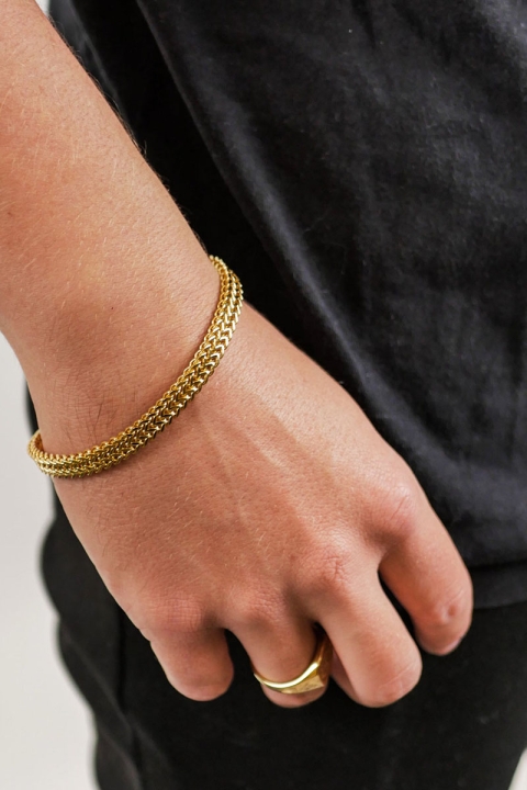 Northern Legacy Fehu Armband Guldtonet
