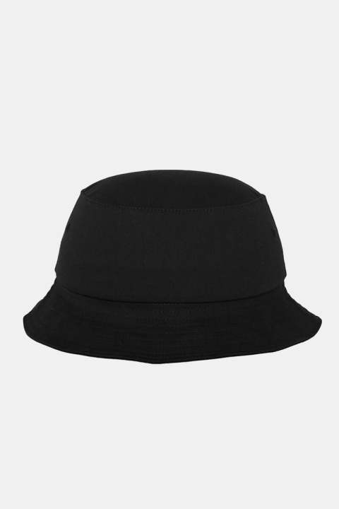 Flexfit Cotton Twill Bucket Hoed Black