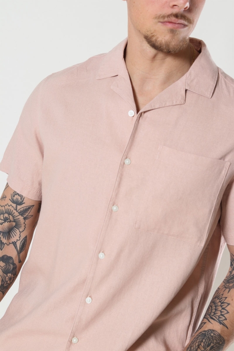 Solid Allan Cuba Shirt Rugby Tan