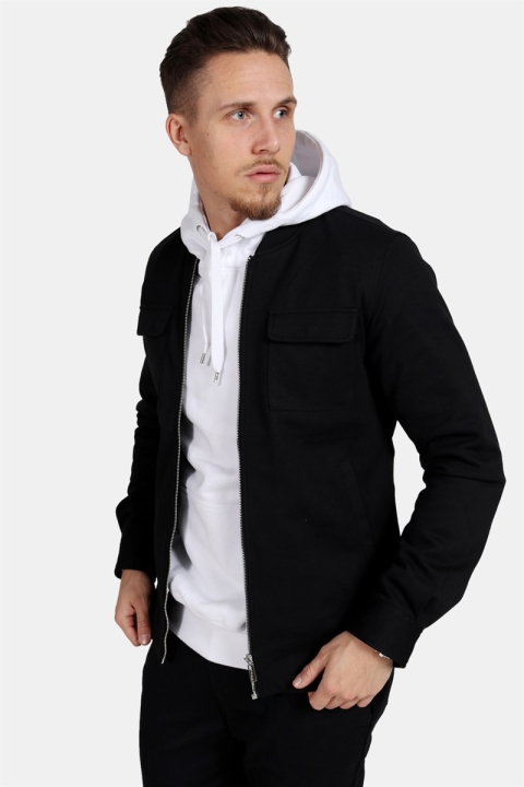 Clean Cut Pocket Jersey Jas Black