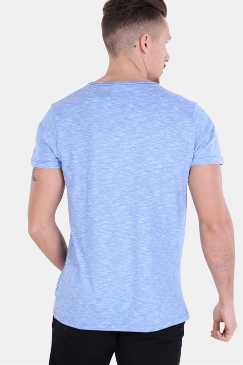 Lindbergh Stripe t-shirt Blue