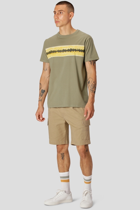 Clean Cut Copenhagen Lake Soul Cargo Shorts Khaki