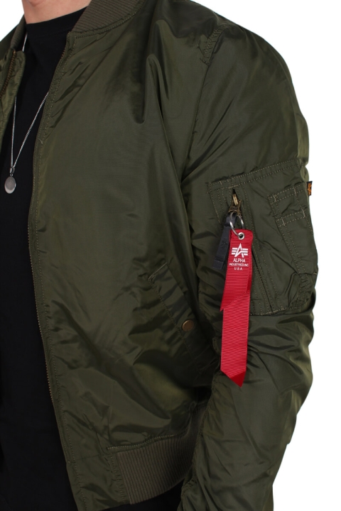 Alpha Industries MA-1 TT Bomber Jas Dark Green