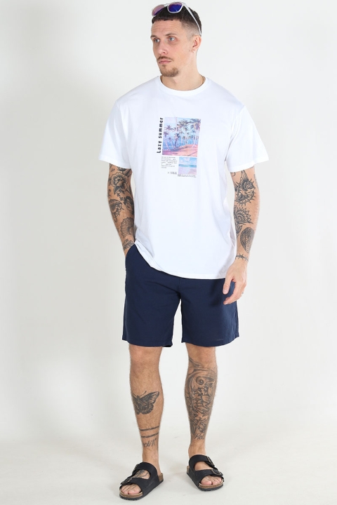 Clean Cut Copenhagen Keaton Organic Tee White